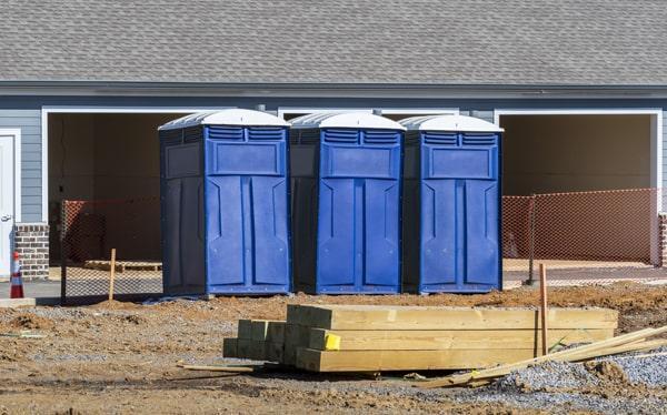 Portable toilet rental service in Newark