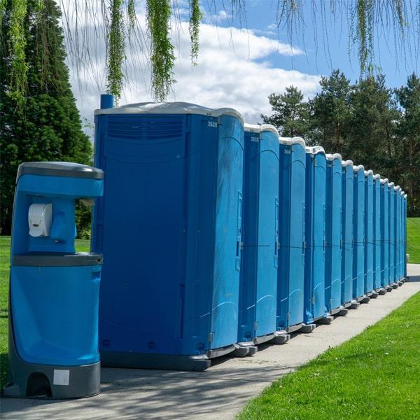 Portable toilet rental service in Union City
